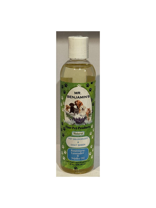 Rosemary, Lavender & Jojoba Pet Deodorizer Coat Oil Sheen